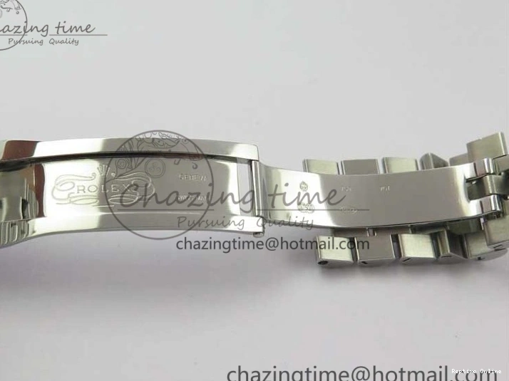 0521 Day-Date 36 SS 128239 Bp Maker Best Edition White MOP Dial Crystral Markers on President Bracelet FlexibleFit 3153